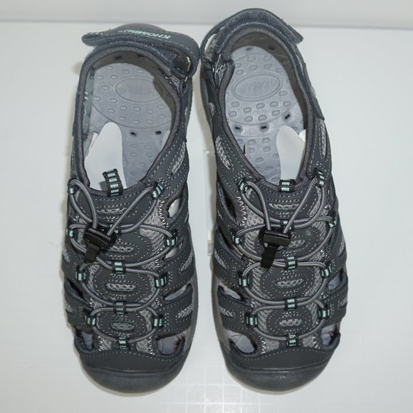 Khombu Womens River Bungee Sandals Size 8.5 Dark G - Picture 8 of 8